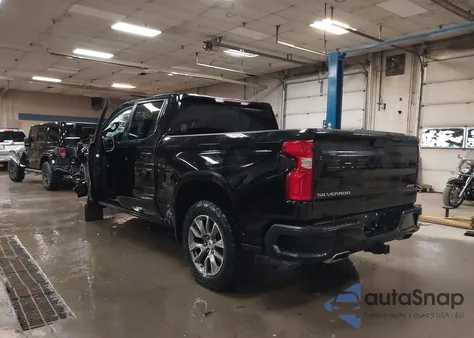 2021 Chevrolet Silverado 1500 4Wd Short Bed Rst из США, поврежденный, VIN 1GCUYEED8MZ434820